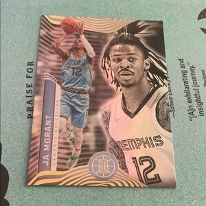 Ja Morant Memphis Grizzlies Illusions by Panini Trading Card